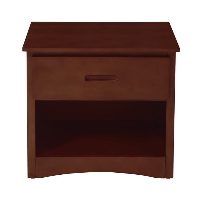 Home Elegance Rowe Cherry Night Stand HE-B2013DC-4