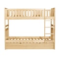 (4) Twin/Twin Bunk Bed with Twin Trundle