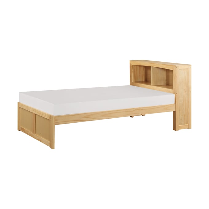 Home Elegance Bartly Natural Twin Bookcase Bed HE-B2043BC-1