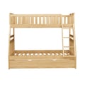 (4) Twin/Full Bunk Bed with Twin Trundle