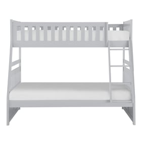 Home Elegance Orion Gray Twin Over Full Bunk Bed