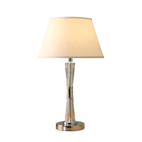 Home Elegance Transect Gold Silver Champagne Table Lamp