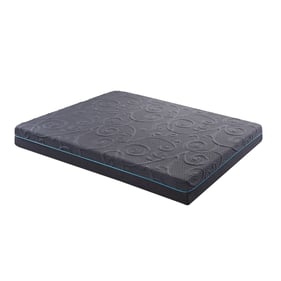 Home Elegance Mira Dark Gray 8 Inch Full Gel Infused Memory Foam Hybrid Mat...