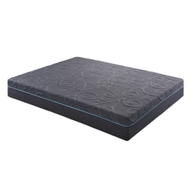 Home Elegance Mira Dark Gray 11 Inch King Gel Infused Memory Foam Hybrid Ma...