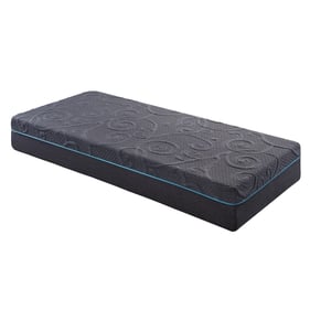 Home Elegance Mira Dark Gray 11 Inch Twin XL Gel Infused Memory Foam Hybrid...