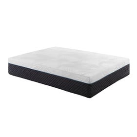 Home Elegance Avior Gray 14 Inch Queen Latex Microcoil Hybrid Mattress