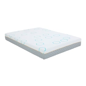 Home Elegance Lyra Gray 8 Inch Full Copper Infused Memory Foam Mattress