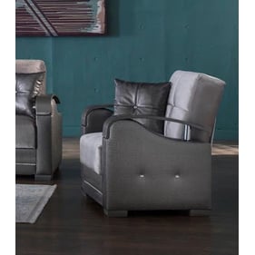 BELLONA USA Luna Regal Deha Silver Armchair