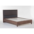 ALEGRO QUEEN STORAGE BED (LIGHT WALNUT)