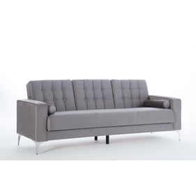 BELLONA USA Hemera Vika Grey 3 Seat Sleeper Sofa