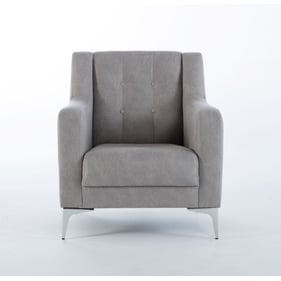 BELLONA USA Livia Melson Grey Armchair