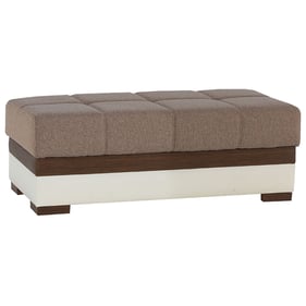 BELLONA USA Moon Platin Mustard Ottoman