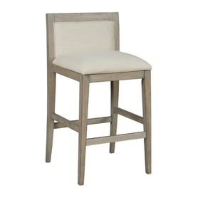 2 Hammary Hidden Treasures Gray Barstools