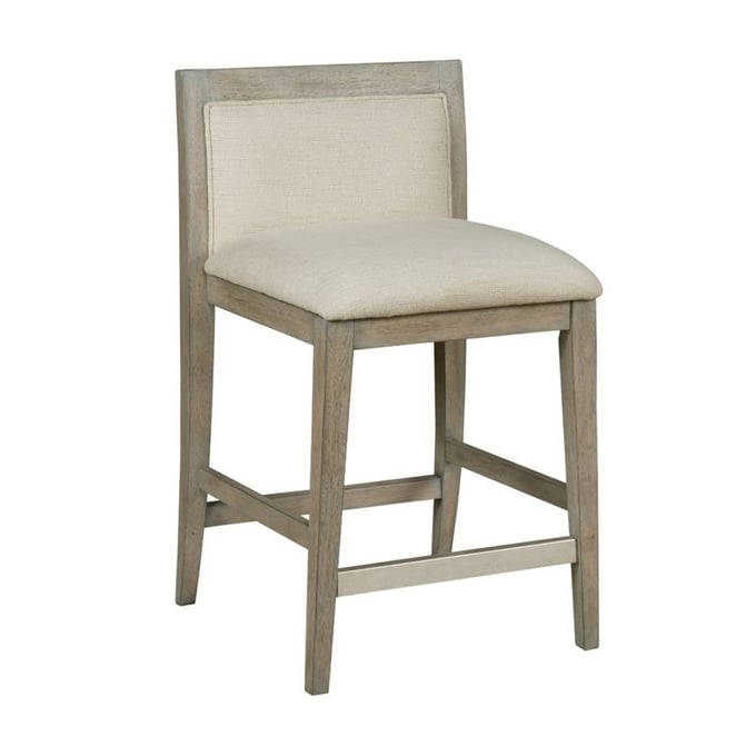 2 Hammary Hidden Treasures Gray Counter Stools HAM-090-988