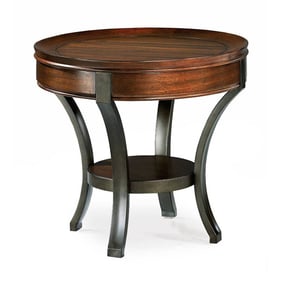 Hammary Sunset Valley Mahogany Mocha Round End Table