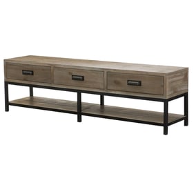 Hammary Parsons Gray Bench Cocktail Table