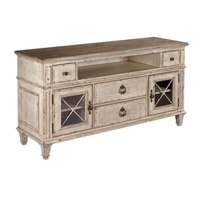 Hammary Southbury Fossil Parchment Entertainment Console