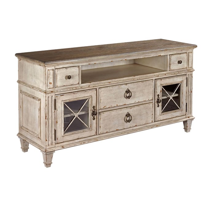 Hammary Southbury Fossil Parchment Entertainment Console HAM-513-585