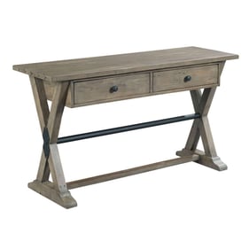 Hammary Reclamation Place Sundried Natural Trestle Sofa Table