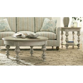 Hammary Litchfield Sun Washed Driftwood 3pc Coffee Table Set