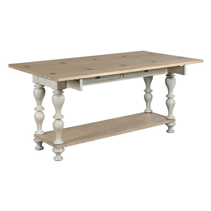 Hammary Litchfield Sun Washed Driftwood Lakeside Flip Top Table HAM-750-926