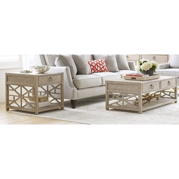 Hammary Vista Oyster 3pc Coffee Table Set HAM-803-91-OCT-S1