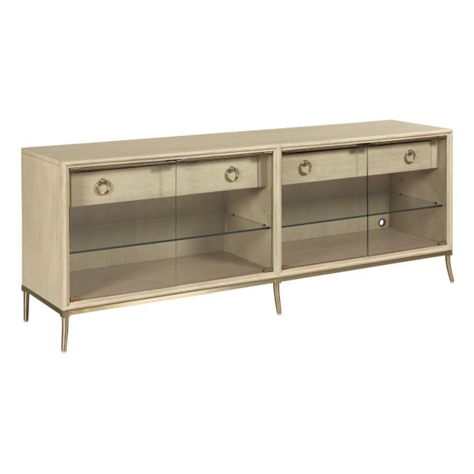 Hammary Lenox Alabaster Oak Corsica Entertainment Console HAM-923-585