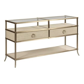 Hammary Lenox Alabaster Oak Capri Console Table