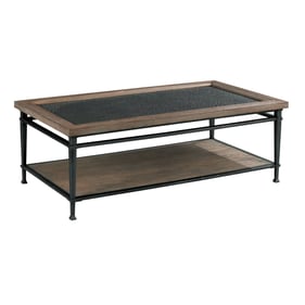 Hammary Austin Medium Brown Rectangular Coffee Table