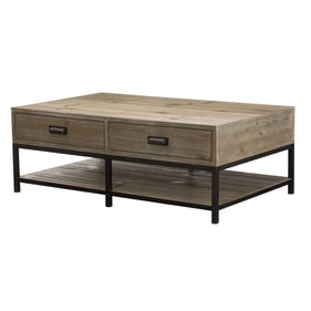 Hammary Parsons Gray Rectangular Cocktail Table