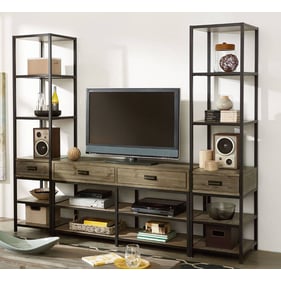 Hammary Parsons Gray Entertainment Center Wall