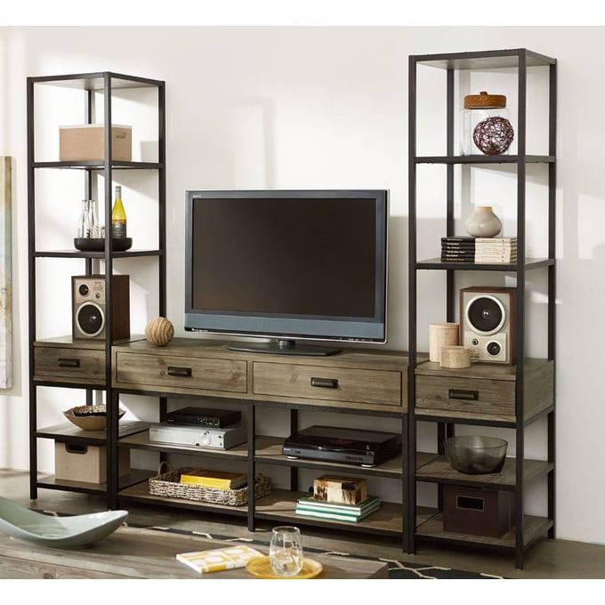 Hammary Parsons Gray Entertainment Center HAM-444-58-ENT-S1