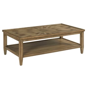 Hammary Astor Brown Rectangular Coffee Table