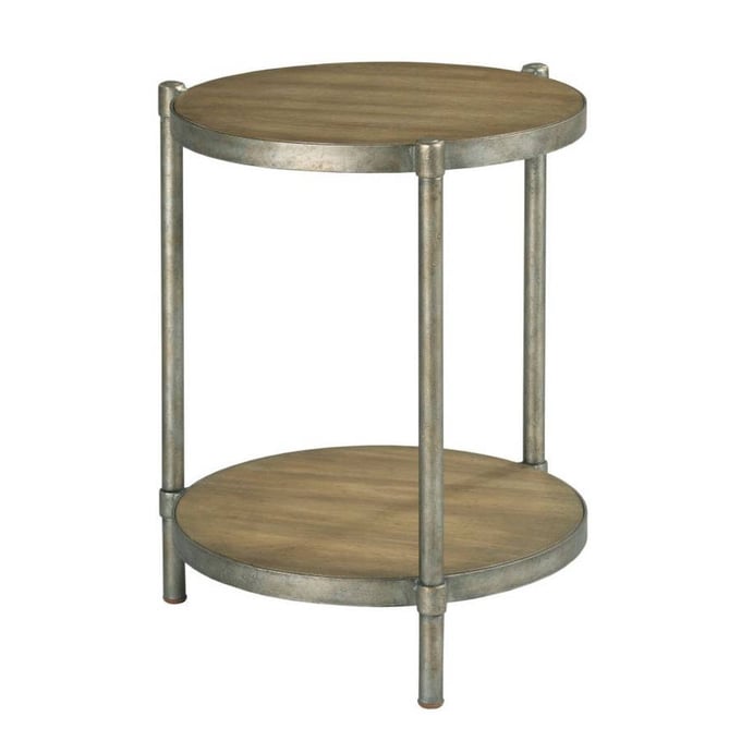 Hammary Astor Brown Round Accent Table HAM-995-918