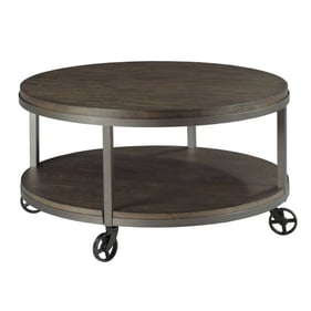 Hammary Baja II Cocoa Round Coffee Table