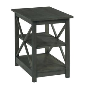 Hammary Dark Brown Chairside Table