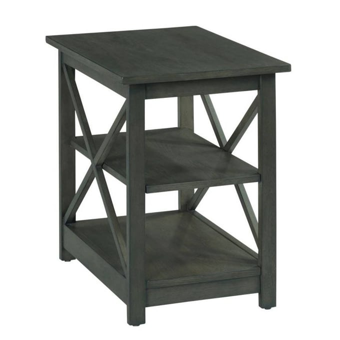 Hammary Dark Brown Chairside Table HAM-200-027