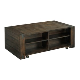 Hammary Portman Raw Umber Rectangular Lift Top Coffee Table