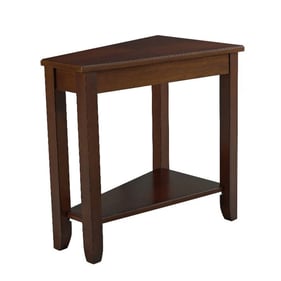 Hammary Cherry Wedge Chairside Table