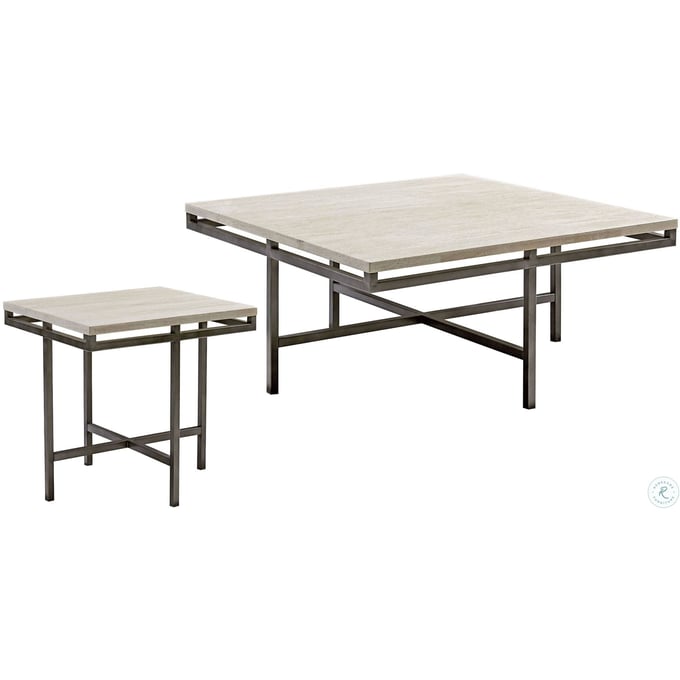 Hammary East Park Gray 3pc Coffee Table Set HAM-T10148-T10148-OCT-S1