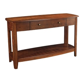 Hammary Primo Warm Medium Brown Sofa Table