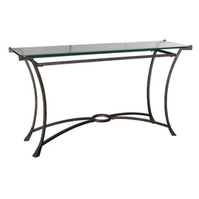 Hammary Sutton Dark Burnished Steel Sofa Table