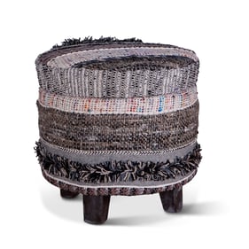 World Interiors Algiers Upholstered Storage Stool