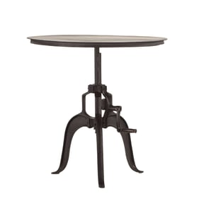 World Interiors Artezia Black 30 Inch Side Table