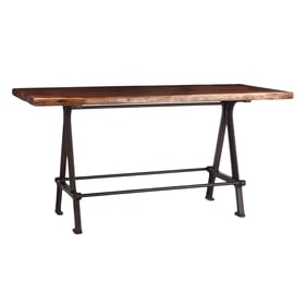 World Interiors Artezia Brown 72 Inch Gathering Table