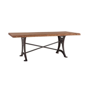 World Interiors Blayne Brown Live Edge Dining Table