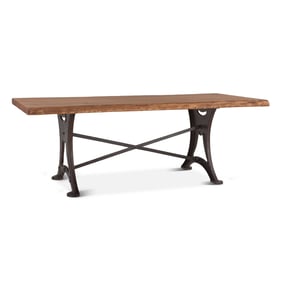 World Interiors Blayne Brown 94 Inch Rectangle Dining Table