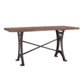 World Interiors Blayne Brown 72 Inch Live Edge Gathering Table