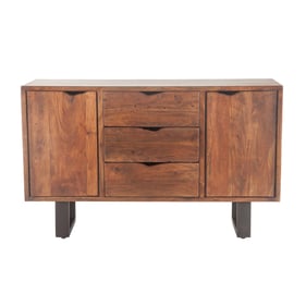 World Interiors Belfrie Brown Wood 54 Inch Sideboard