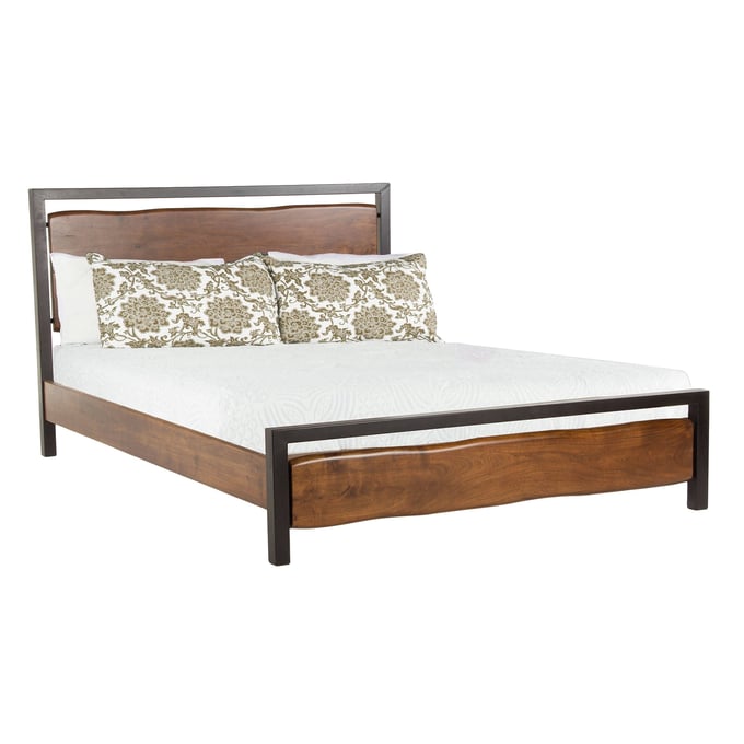 World Interiors Glenwood Brown King Bed WIF-ZWGW16